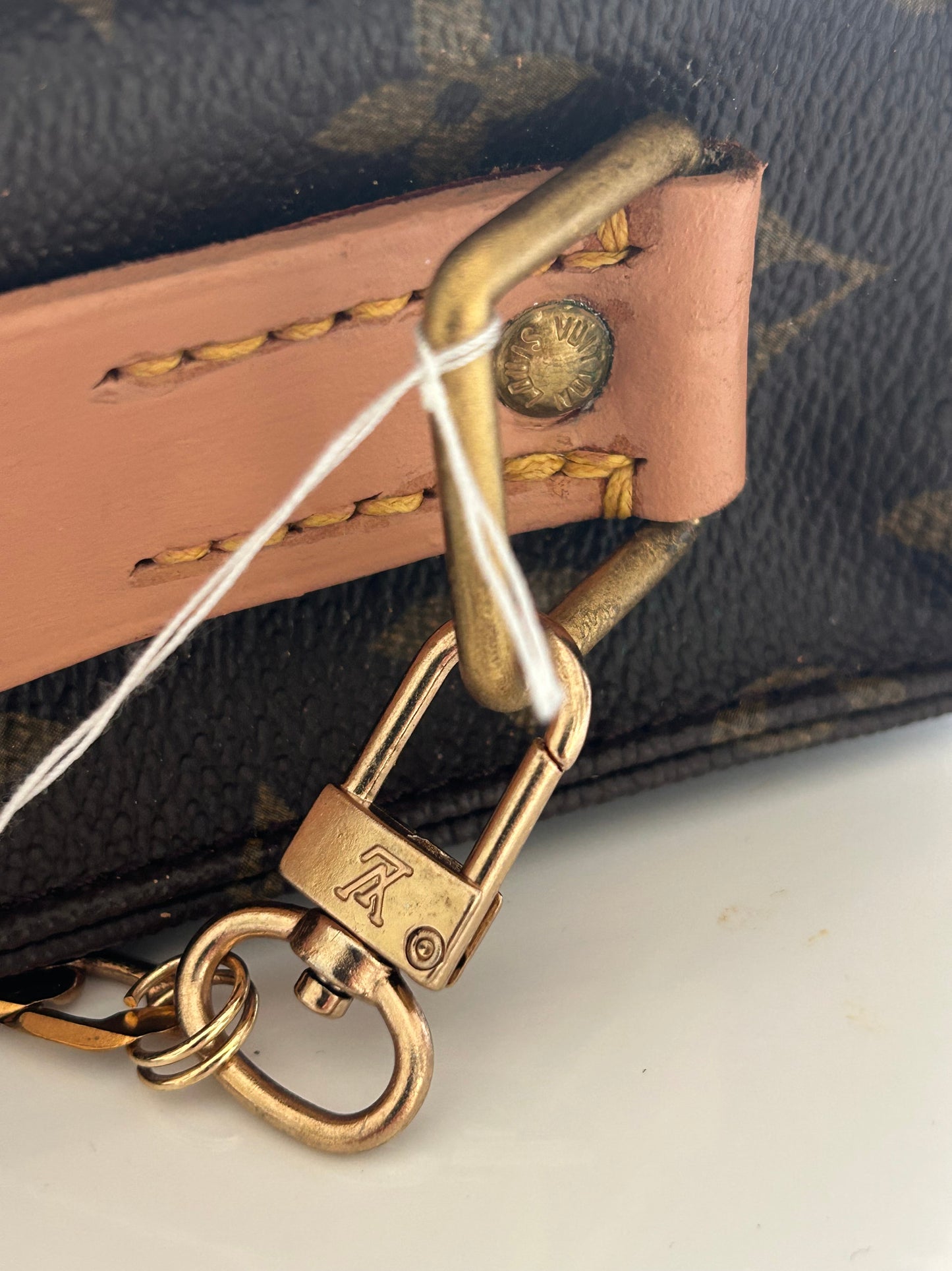 Authentic Louis Vuitton Monogram Cartouchiere MM