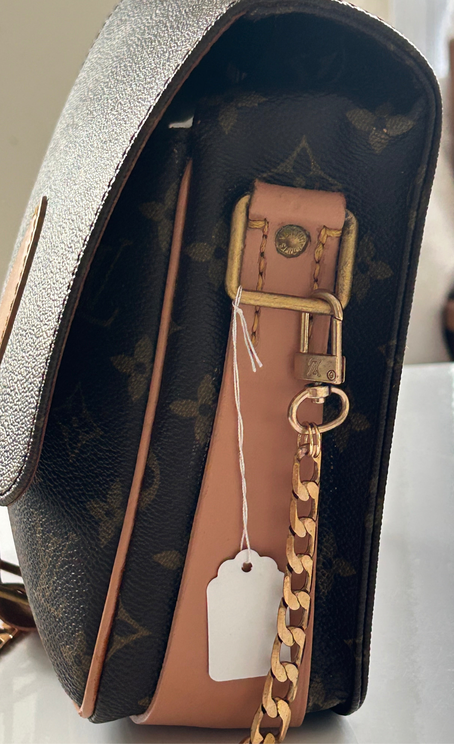 Authentic Louis Vuitton Monogram Cartouchiere MM