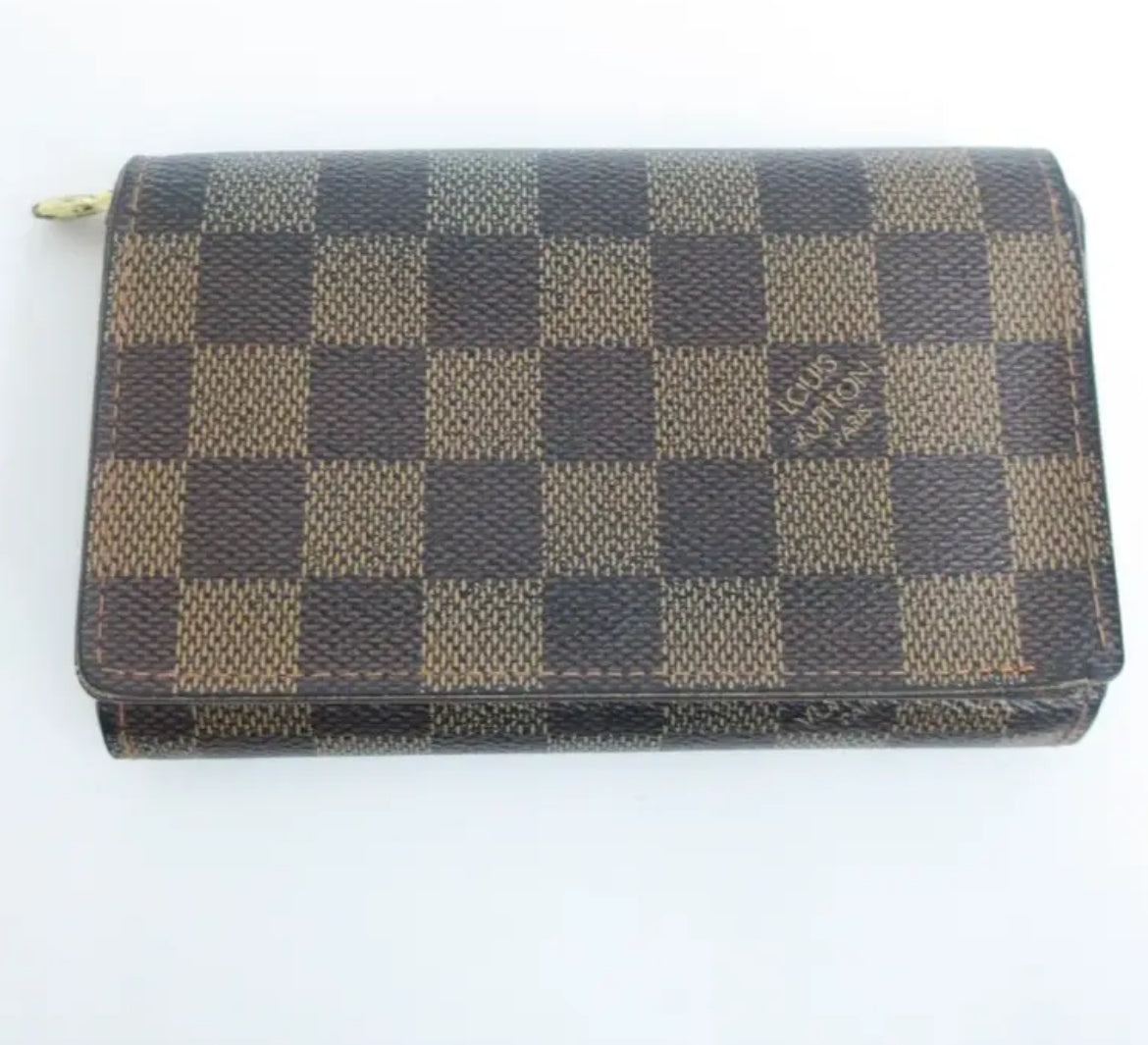 Louis Vuitton Damier Ebene Porte Monnie Billets Tresor Wallet