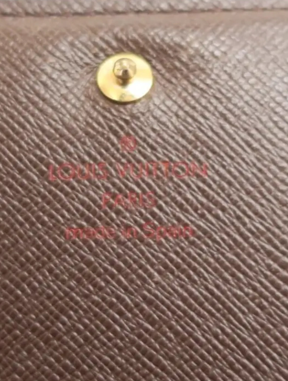 Louis Vuitton Damier Ebene Porte Monnie Billets Tresor Wallet