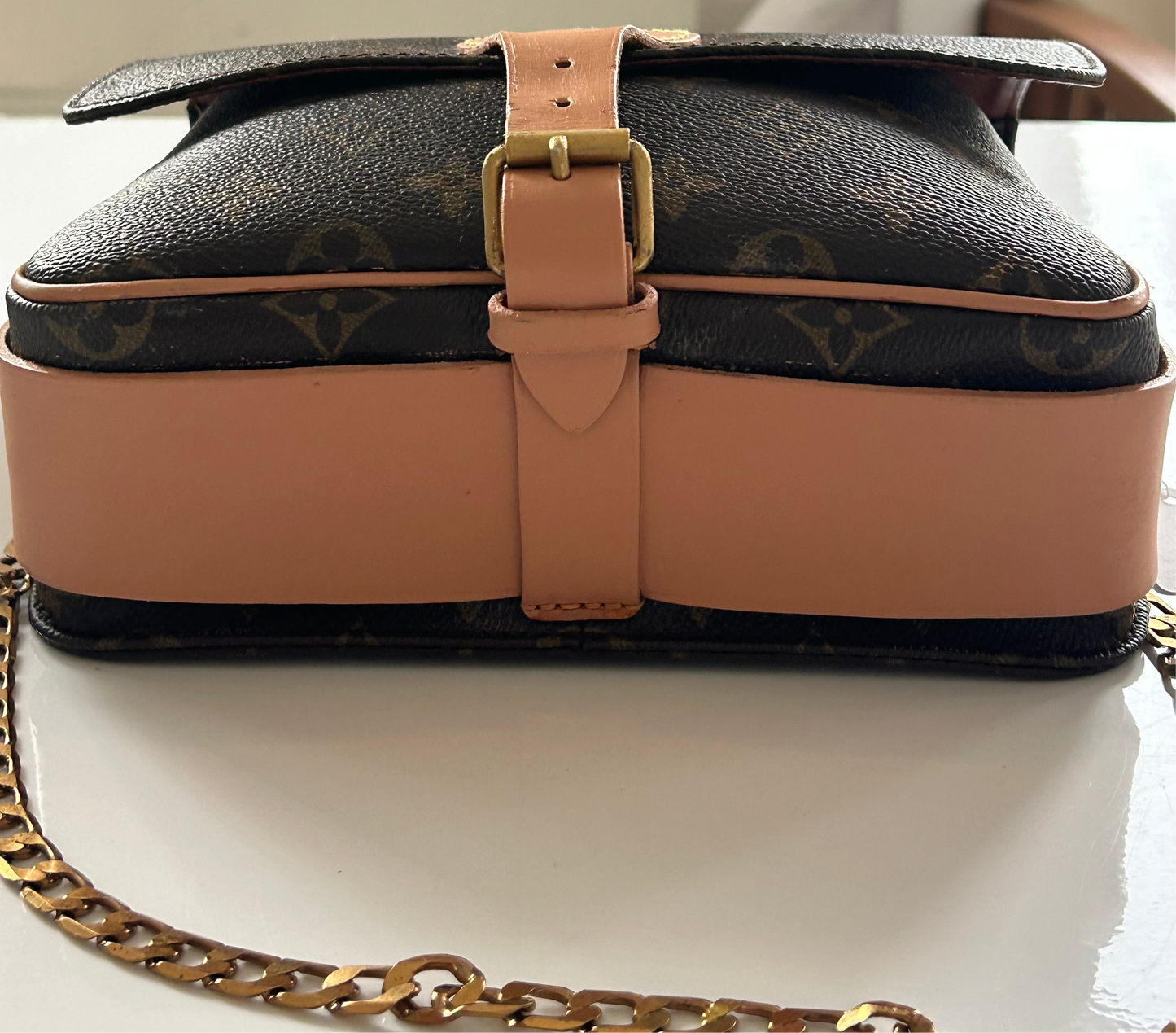 Authentic Louis Vuitton Monogram Cartouchiere MM