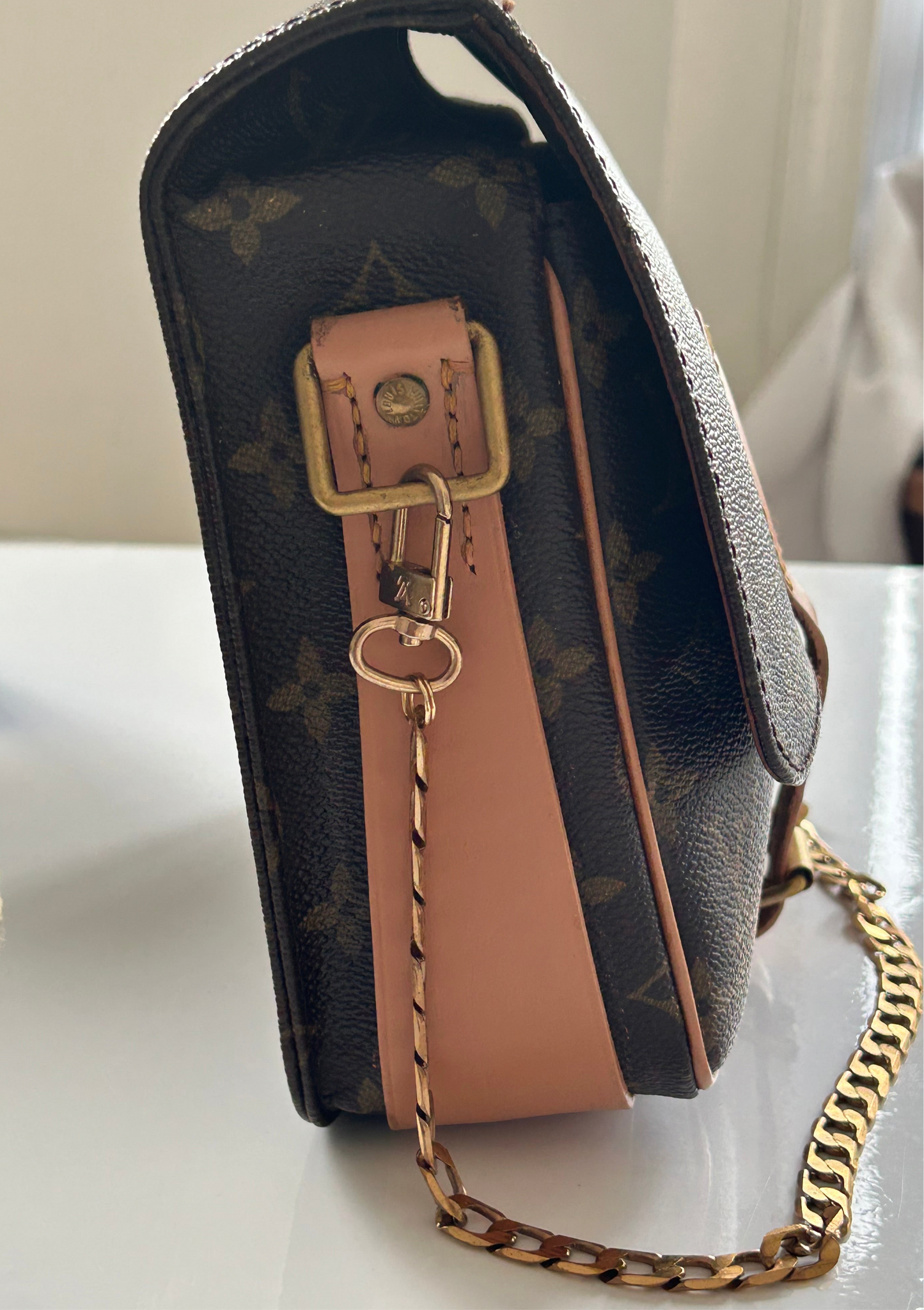 Authentic Louis Vuitton Monogram Cartouchiere MM