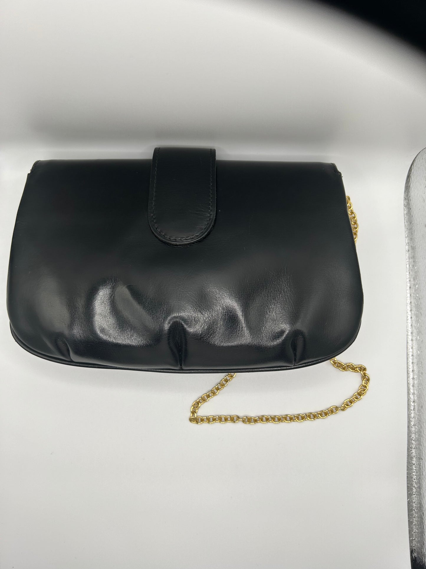 Authentic Gucci Clutch With Chain