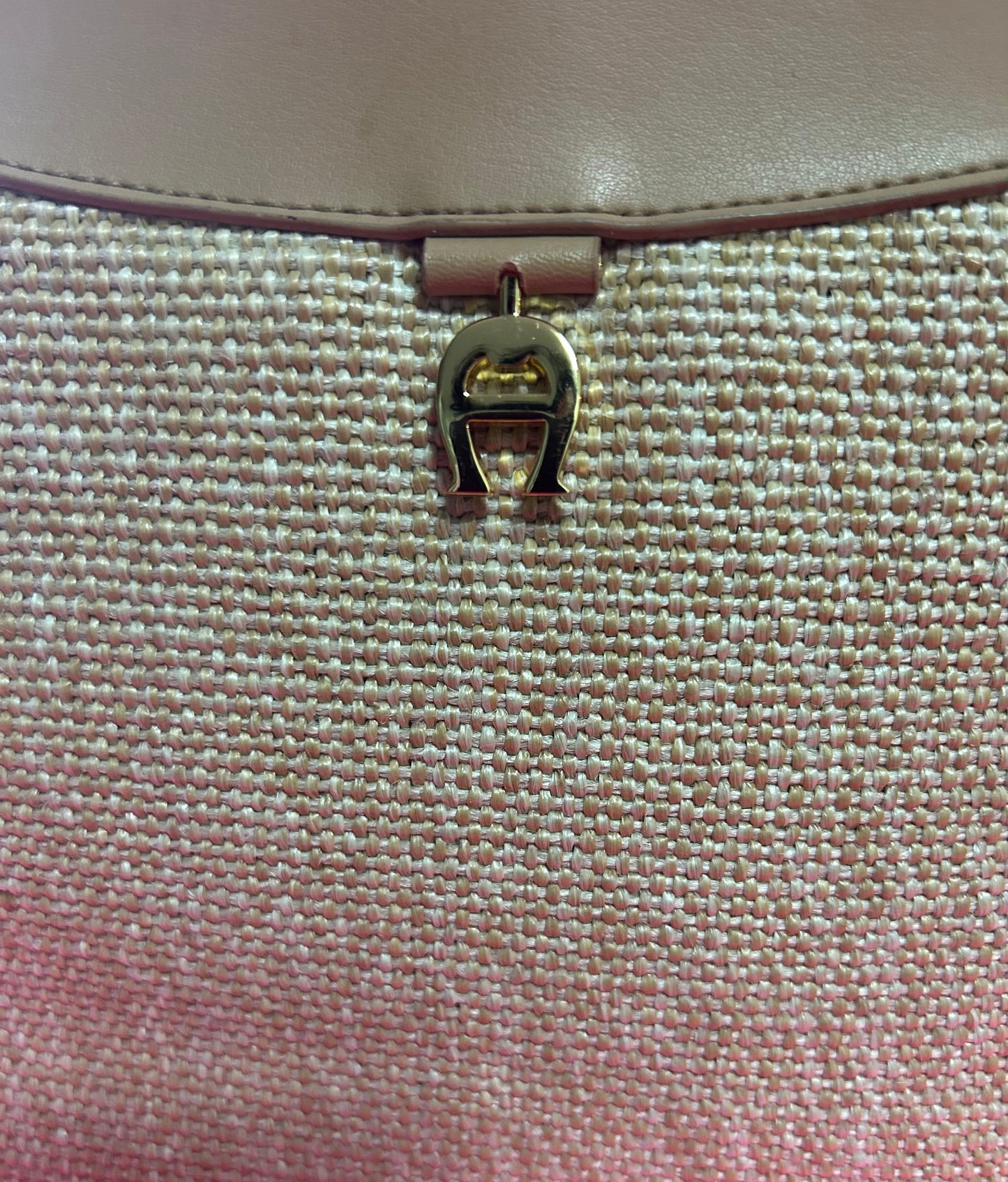 Beige Designer Etienne Aigner Bag